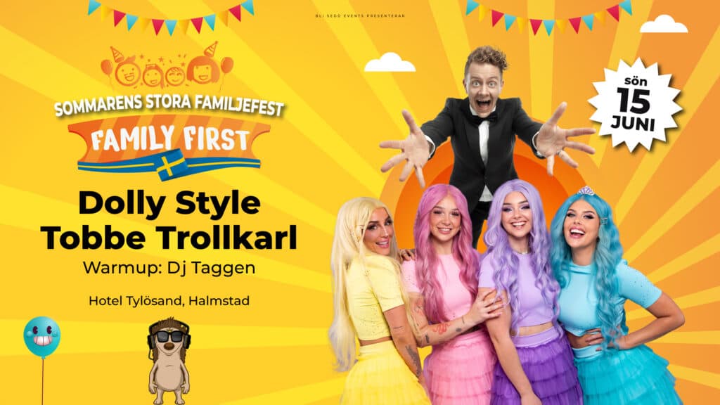 Family First – Sommarens stora familjefest på Tylösand!
