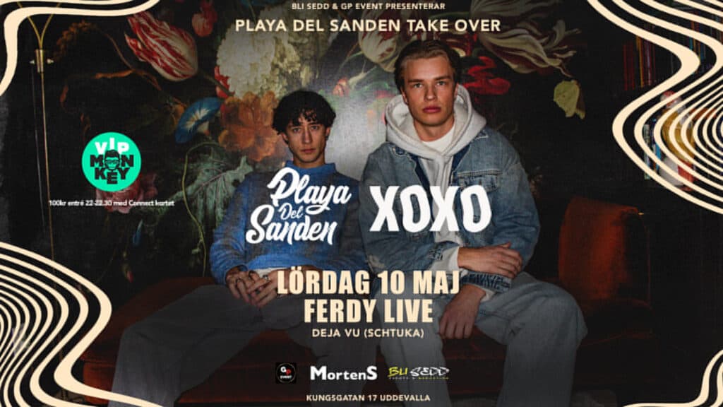 XOXO x PLAYA DEL SANDEN TAKEOVER MED FERDY LIVE