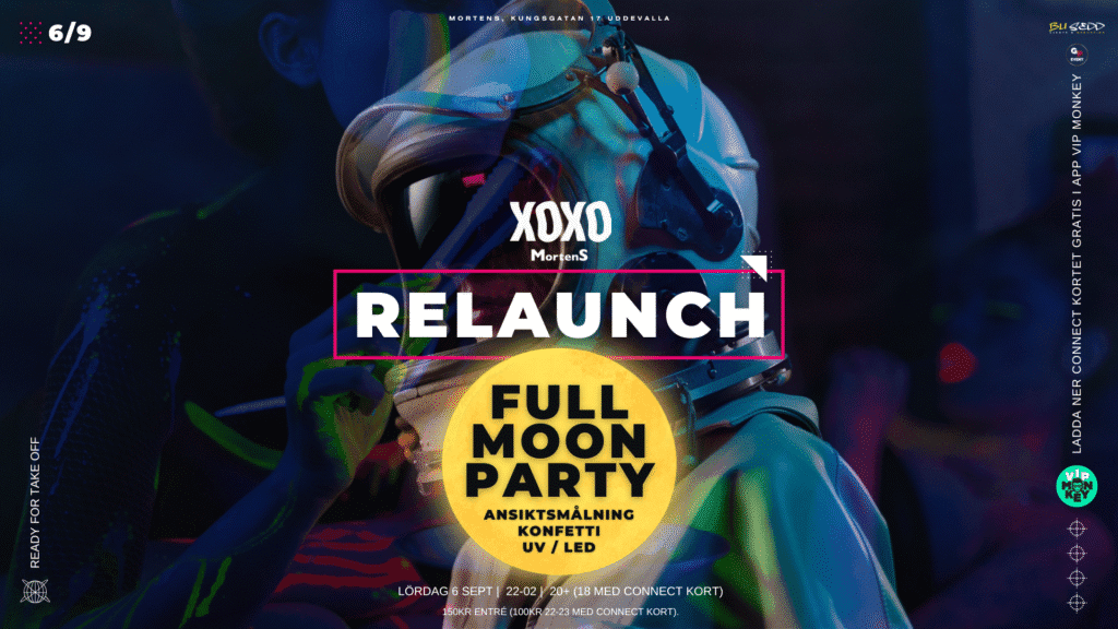 XOXO – FULL MOON PARTY